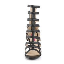 Load image into Gallery viewer, Botas Pleaser Pink Label DREAM-438 Negro Piel Sintética
