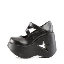 Load image into Gallery viewer, Zapatos con plataforma Demonia DYNAMITE-03 Negro Piel vegana
