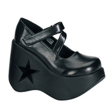 Load image into Gallery viewer, Zapatos con plataforma Demonia DYNAMITE-03 Negro Piel vegana
