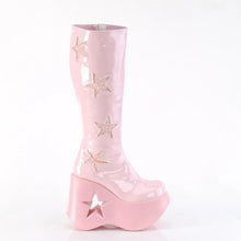 Load image into Gallery viewer, Botas Demonia DYNAMITE-218 B. Rosa Pat-B. Rosa Multi Gliter
