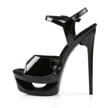 Carregar imagem no visualizador da galeria, Tacones Pleaser ECLIPSE-609 Negro Charol
