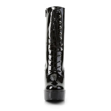 Load image into Gallery viewer, Tacones Pleaser ELECTRA-1020 Negro Charol

