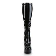 Load image into Gallery viewer, Tacones Pleaser ELECTRA-2000Z Negro Str Charol
