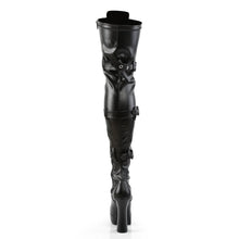 Load image into Gallery viewer, Tacones Pleaser ELECTRA-3028 Negro Str Piel
