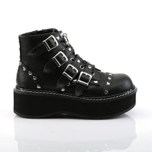 Carregar imagem no visualizador da galeria, Botines Demonia EMILY-315 Negro Piel vegana
