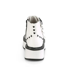 Load image into Gallery viewer, Botines Demonia EMILY-315 Blanco Piel vegana
