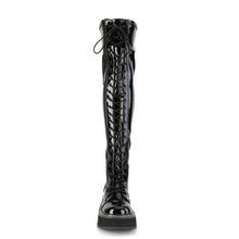 Load image into Gallery viewer, Botas (Over the Knee) Demonia EMILY-375 Negro Pat
