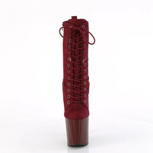 Load image into Gallery viewer, Tacones Pleaser ENCHANT-1040 Burdeos Faux Suede
