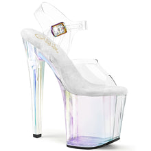 Load image into Gallery viewer, Tacones Pleaser ENCHANT-708HT Transparente Holographic Tinted
