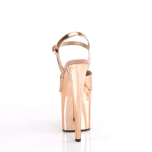Load image into Gallery viewer, Tacones Pleaser ENCHANT-709 Oro Rosa Met.
