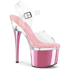 Carregar imagem no visualizador da galeria, Tacones Pleaser ESTEEM-708 Transparente B. Rosa
