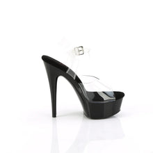 Load image into Gallery viewer, Tacones Pleaser EXCITE-608 Transparente Negro
