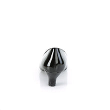 Load image into Gallery viewer, Tacones Pleaser Pink Label FAB-420 Negro Charol
