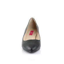 Load image into Gallery viewer, Tacones Pleaser Pink Label FAB-420 Negro Piel Sintética
