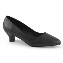 Load image into Gallery viewer, Tacones Pleaser Pink Label FAB-420 Negro Piel Sintética
