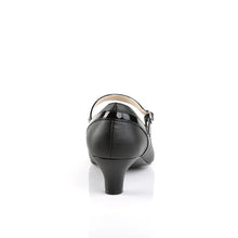 Load image into Gallery viewer, Tacones Pleaser Pink Label FAB-425 Negro Piel Sintética

