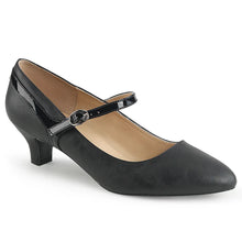 Load image into Gallery viewer, Tacones Pleaser Pink Label FAB-425 Negro Piel Sintética
