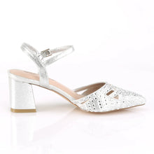 Carregar imagem no visualizador da galeria, Zapatos Fabulicious FAYE-06 Plata Shimmering Fabric
