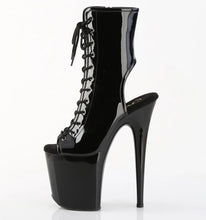 Load image into Gallery viewer, Tacones Pleaser FLAMINGO-1016 Negro Charol
