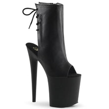 Cargar imagen en el visor de la galería, Tacones Pleaser FLAMINGO-1018 Negro Piel Sintética
