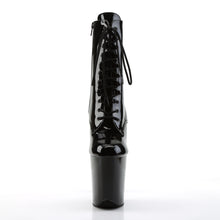 Load image into Gallery viewer, Pleaser FLAMINGO-1020 Boots - Black Patent / Black
