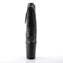 Carregar imagem no visualizador da galeria, Botas Pleaser FLAMINGO-1020 - Pele sintética preta / Preto mate
