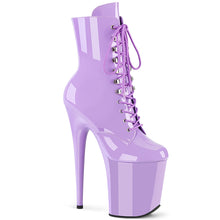 Load image into Gallery viewer, Pleaser FLAMINGO-1020 Boots - Lavender Patent / Lavender
