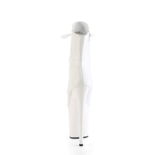 Load image into Gallery viewer, Pleaser FLAMINGO-1020 Boots - White Faux Leather / White Matte
