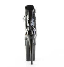 Load image into Gallery viewer, Tacones Pleaser FLAMINGO-1020BLG Negro Charol Azul
