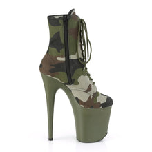 Load image into Gallery viewer, Tacones Pleaser FLAMINGO-1020CAMO Verde Camo Fabric

