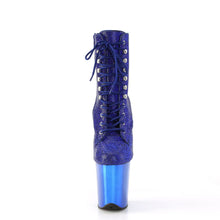 Load image into Gallery viewer, Tacones Pleaser FLAMINGO-1020CHRS Royal Azul Cromo
