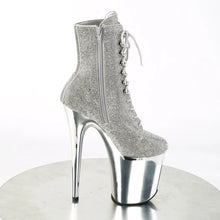 Load image into Gallery viewer, Tacones Pleaser FLAMINGO-1020CHRS Plata Cromo
