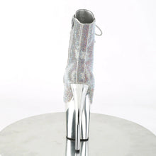 Load image into Gallery viewer, Tacones Pleaser FLAMINGO-1020CHRS Plata Cromo
