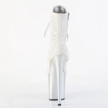 Load image into Gallery viewer, Tacones Pleaser FLAMINGO-1020RM Plata Faux Sude
