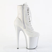 Load image into Gallery viewer, Tacones Pleaser FLAMINGO-1020RM Plata Faux Sude
