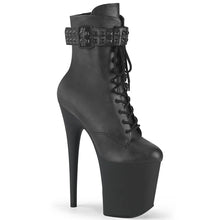 Cargar imagen en el visor de la galería, Tacones Pleaser FLAMINGO-1020STR Negro Piel Sintética
