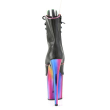 Cargar imagen en el visor de la galería, Tacones Pleaser FLAMINGO-1021RC-02 Negro Charol Rainbow
