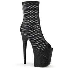 Load image into Gallery viewer, Tacones Pleaser FLAMINGO-1031GM Negro Fabric Mate
