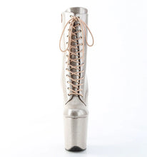 Load image into Gallery viewer, Tacones Pleaser FLAMINGO-1040GP Champagne Purpurina Charol
