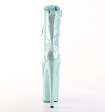 Load image into Gallery viewer, Tacones Pleaser FLAMINGO-1040GP Mint Purpurina Charol

