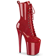 Load image into Gallery viewer, Tacones Pleaser FLAMINGO-1040GP Ruby Rojo Purpurina
