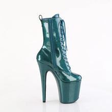 Load image into Gallery viewer, Tacones Pleaser FLAMINGO-1040GP Teal Purpurina Charol
