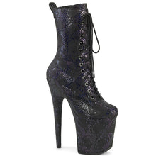 Load image into Gallery viewer, Tacones Pleaser FLAMINGO-1040SPF Negro Oil Slick
