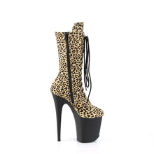 Load image into Gallery viewer, Tacones Pleaser FLAMINGO-1050LP Leopard Print Pony
