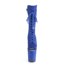 Load image into Gallery viewer, Tacones Pleaser FLAMINGO-1051FS Royal Azul Faux
