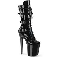 Load image into Gallery viewer, Tacones Pleaser FLAMINGO-1053 Negro Charol
