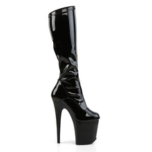 Load image into Gallery viewer, Tacones Pleaser FLAMINGO-2000 Negro Str Charol
