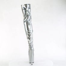 Load image into Gallery viewer, Tacones Pleaser FLAMINGO-3000HWR Plata Str. Holo
