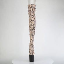 Load image into Gallery viewer, Tacones Pleaser FLAMINGO-3008SP-BT Tan Marrón Snake
