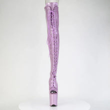 Load image into Gallery viewer, Tacones Pleaser FLAMINGO-3021GP Lilac Purpurina Charol

